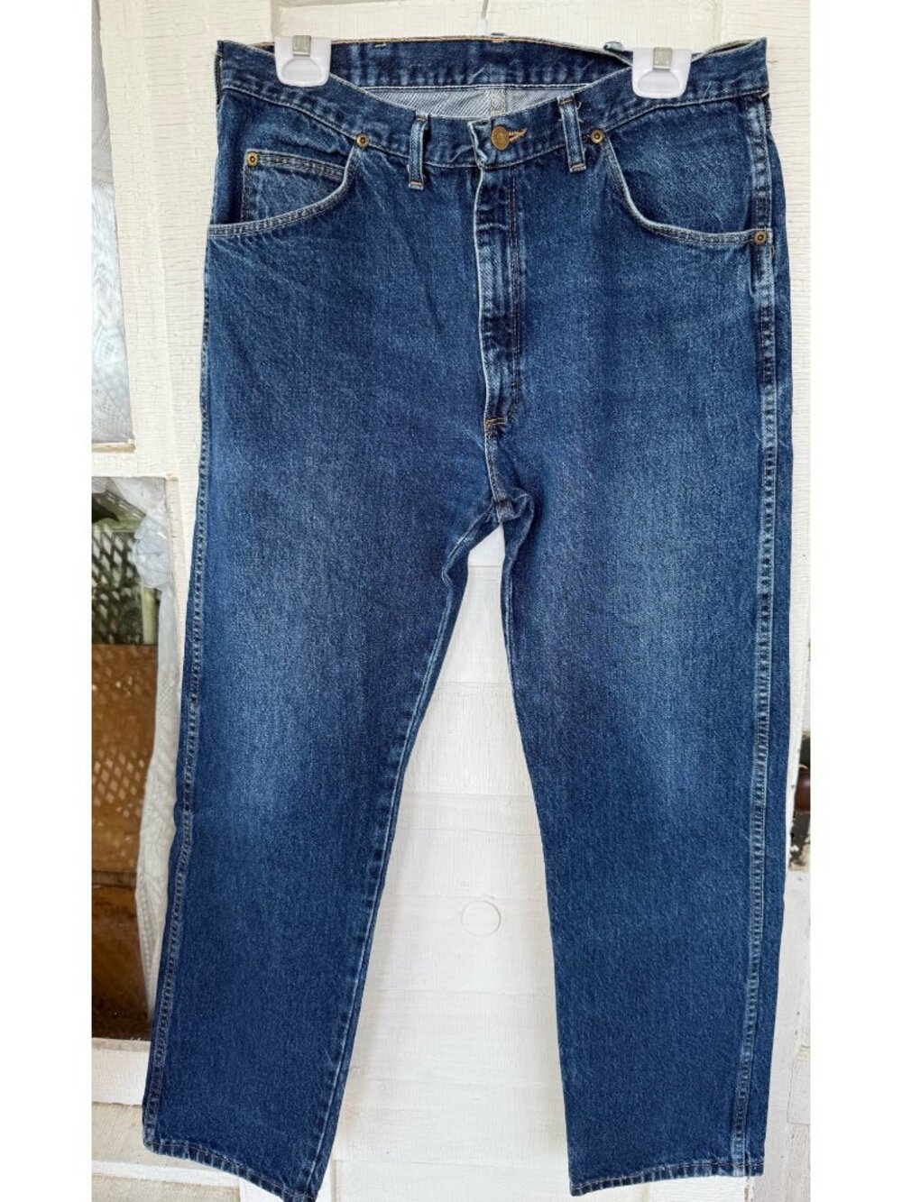Vintage 90s Wrangler Mens Denim Jeans Size 36x30"